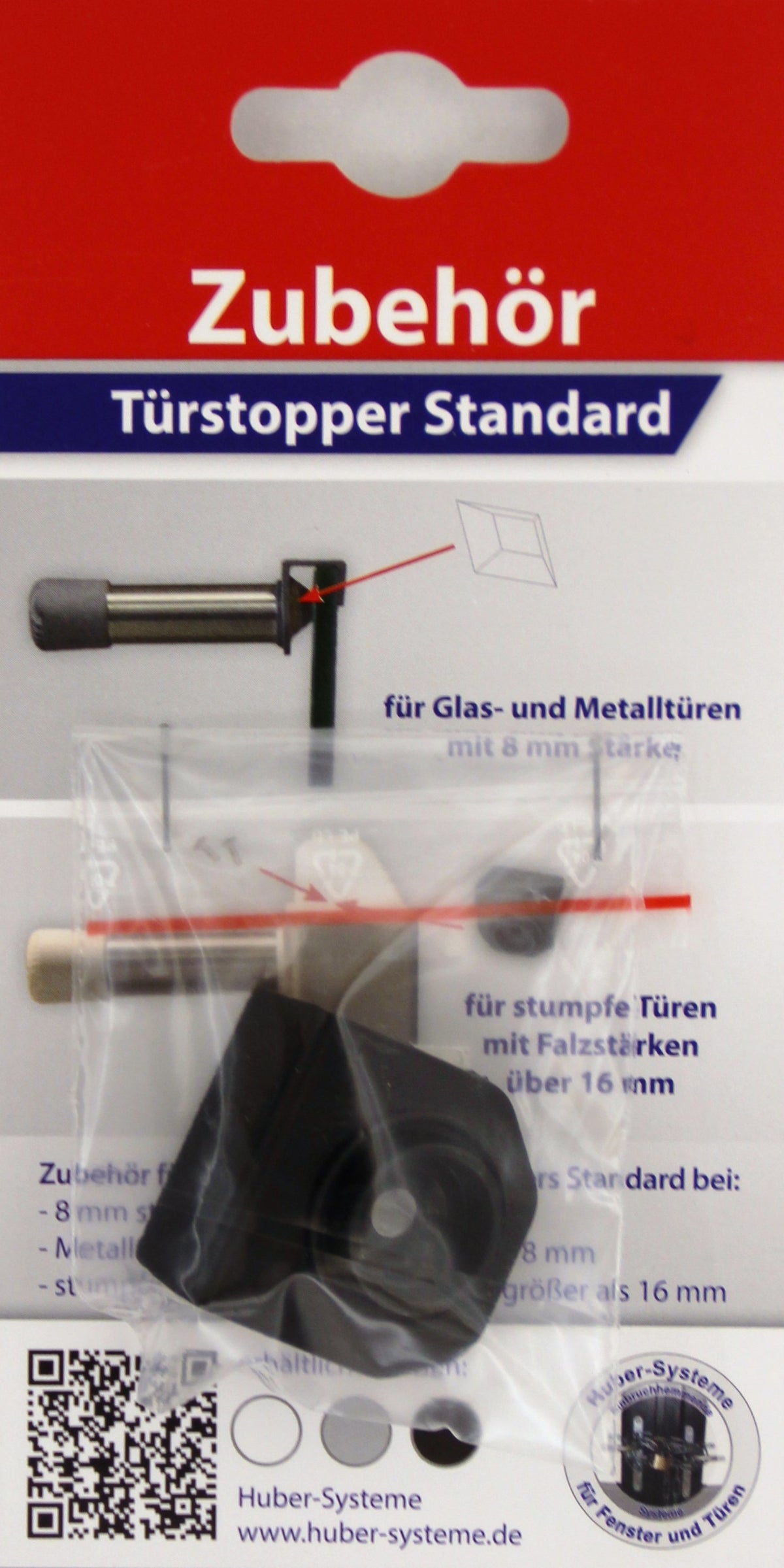 Türblattstopper Standard Zubehör schwarz für