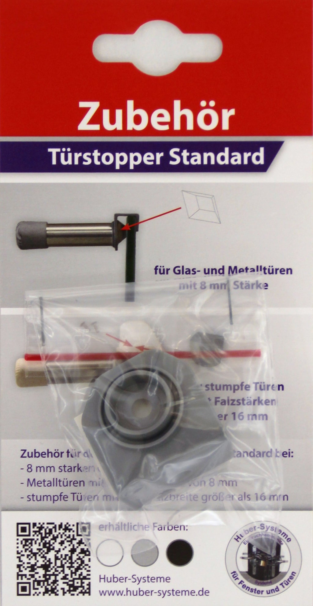 Türblattstopper Standard Zubehör weiß