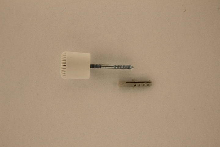 Türstopper Wandanschlag 25 mm weiß
