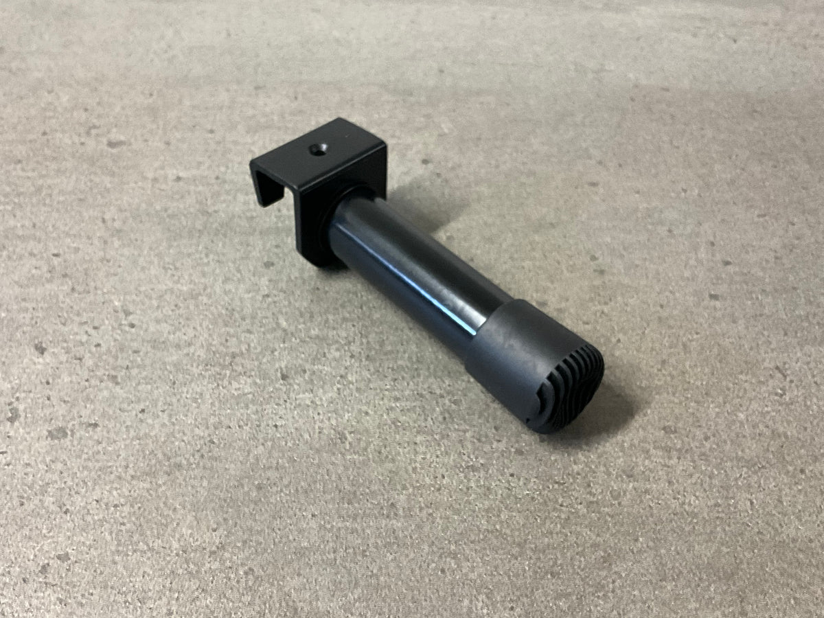 Türblattstopper 85 mm ganz schwarz