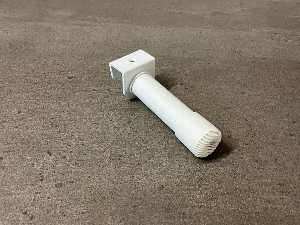 Türblattstopper 85 mm ganz weiß