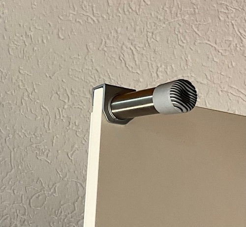 Türblattstopper 85 mm ganz schwarz
