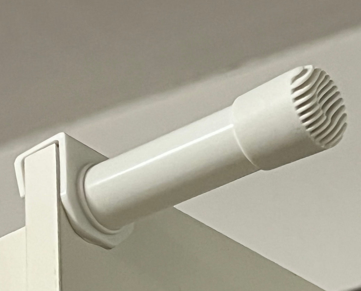 Türblattstopper 85 mm ganz weiß